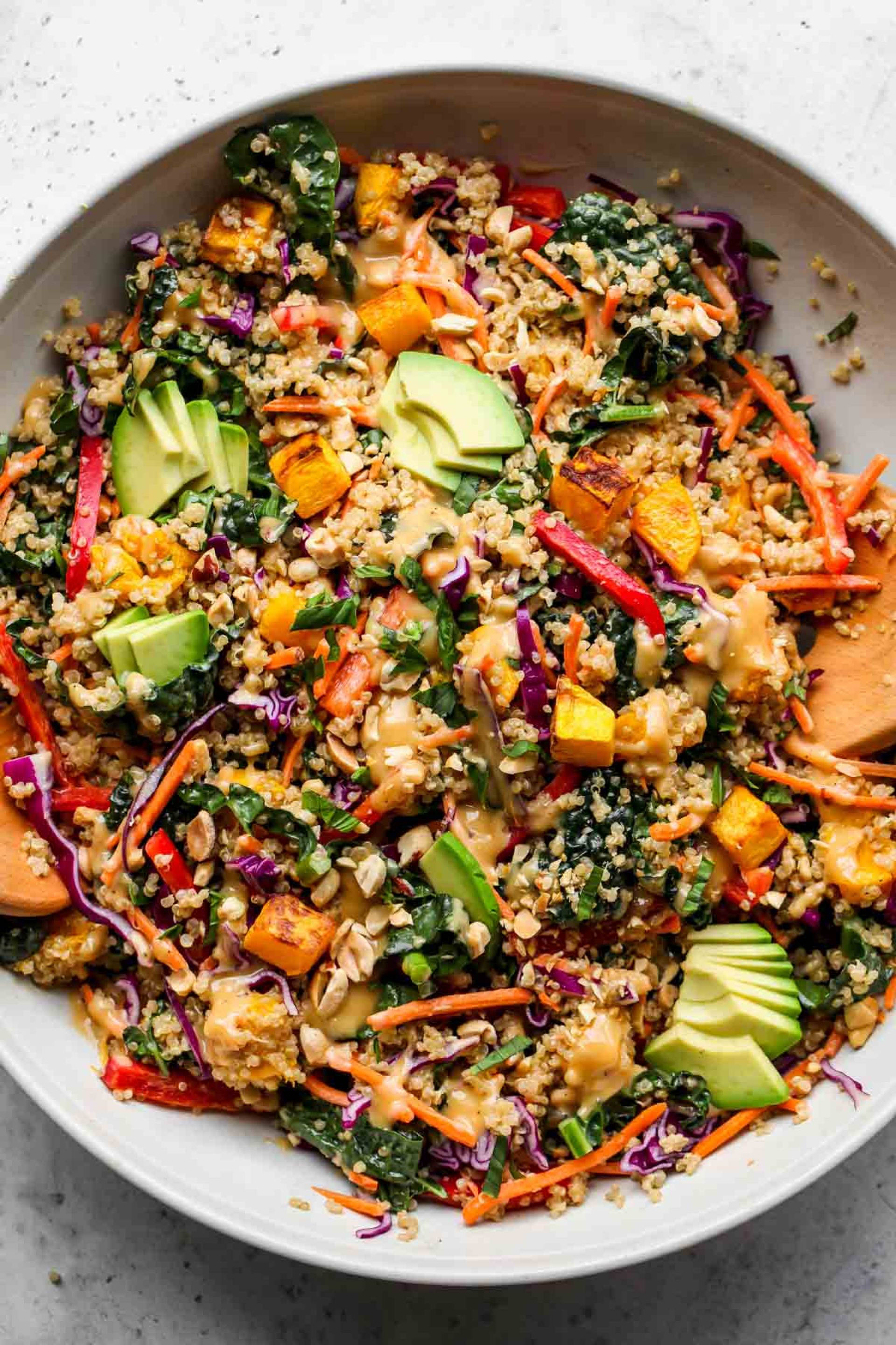 Thai Butternut Squash Salad