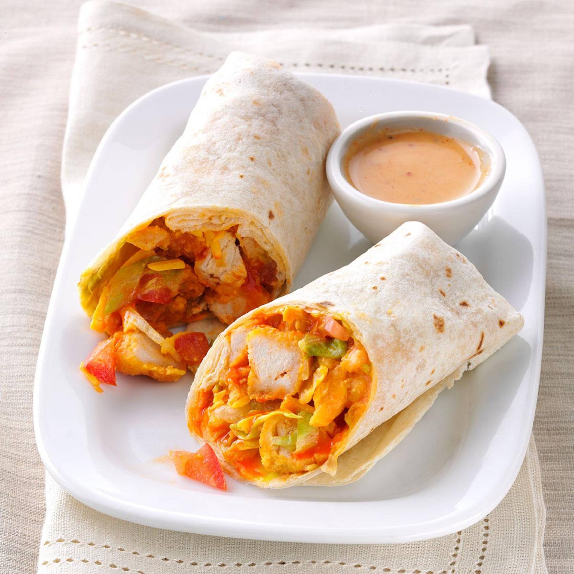 Sweet Chili Chicken Wrap