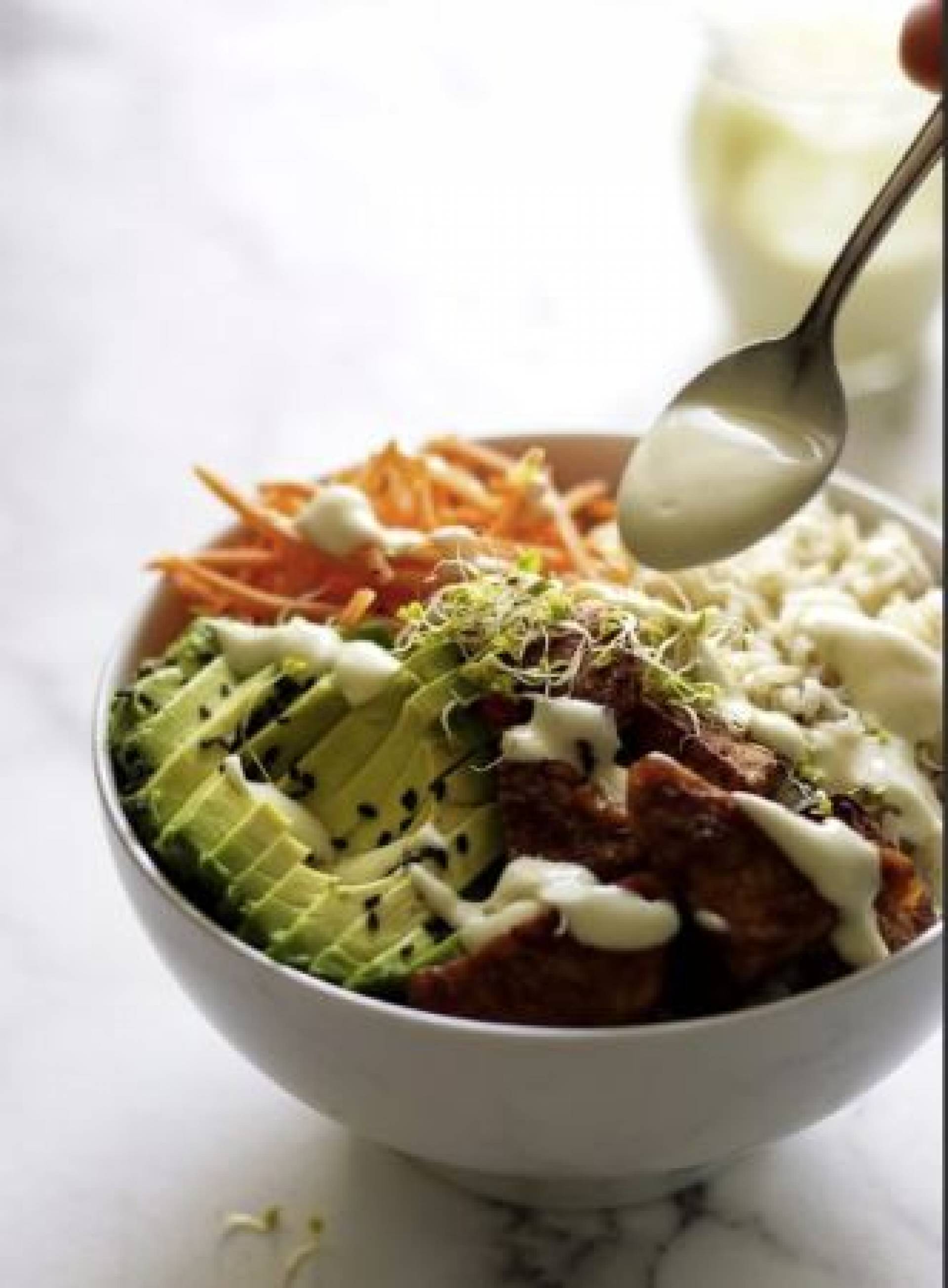 Vegan Hot Honey Protein Bowl