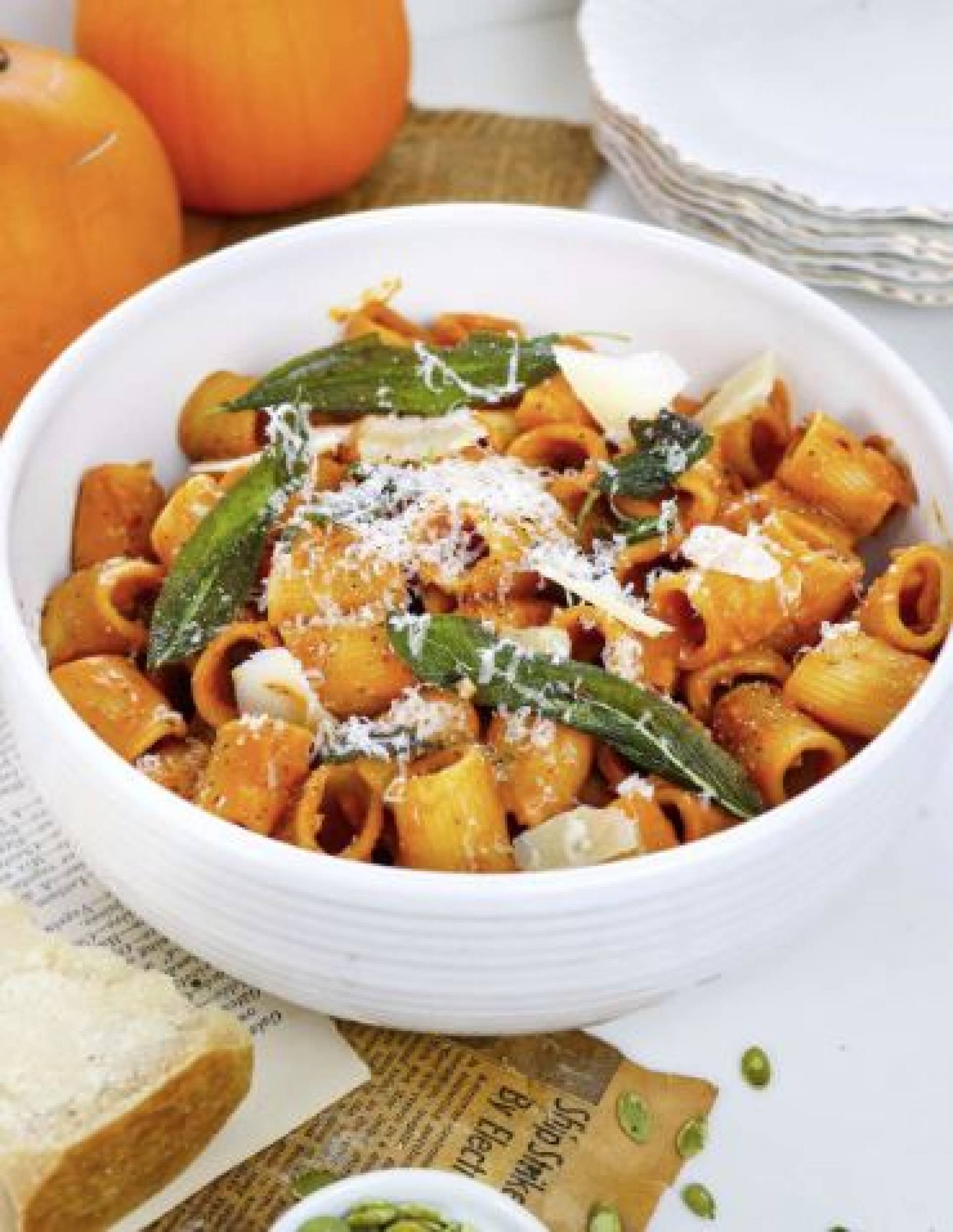 Creamy Pumpkin Alla Vodka Pasta
