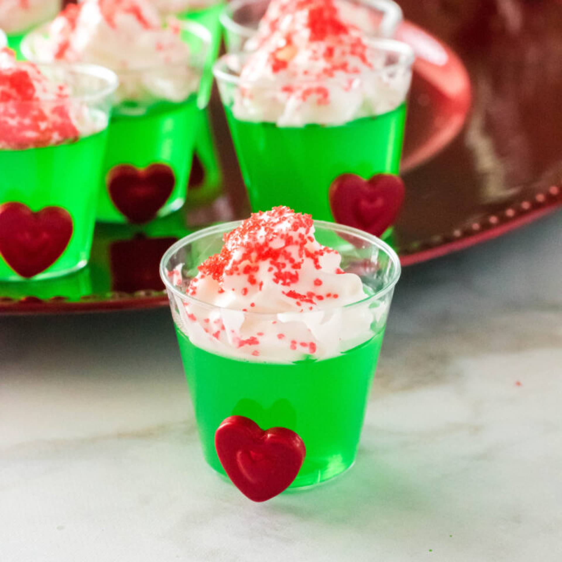 Grinch Jello Shots