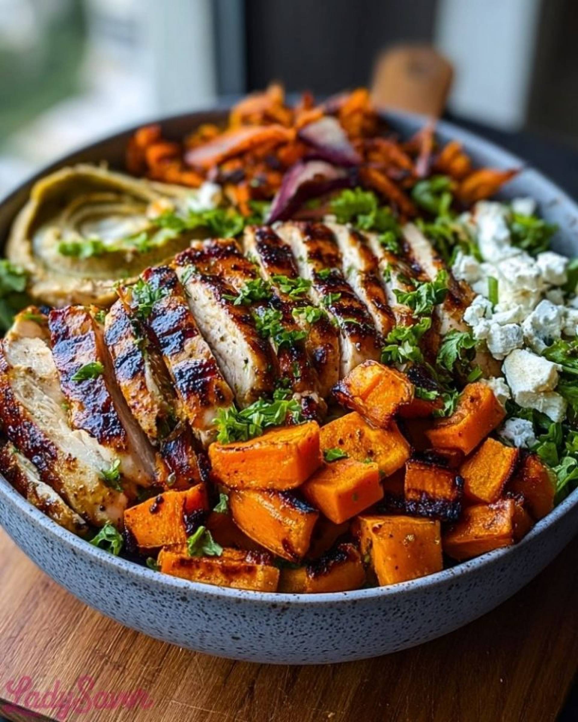 Chicken & Sweet Potato Power Bowl