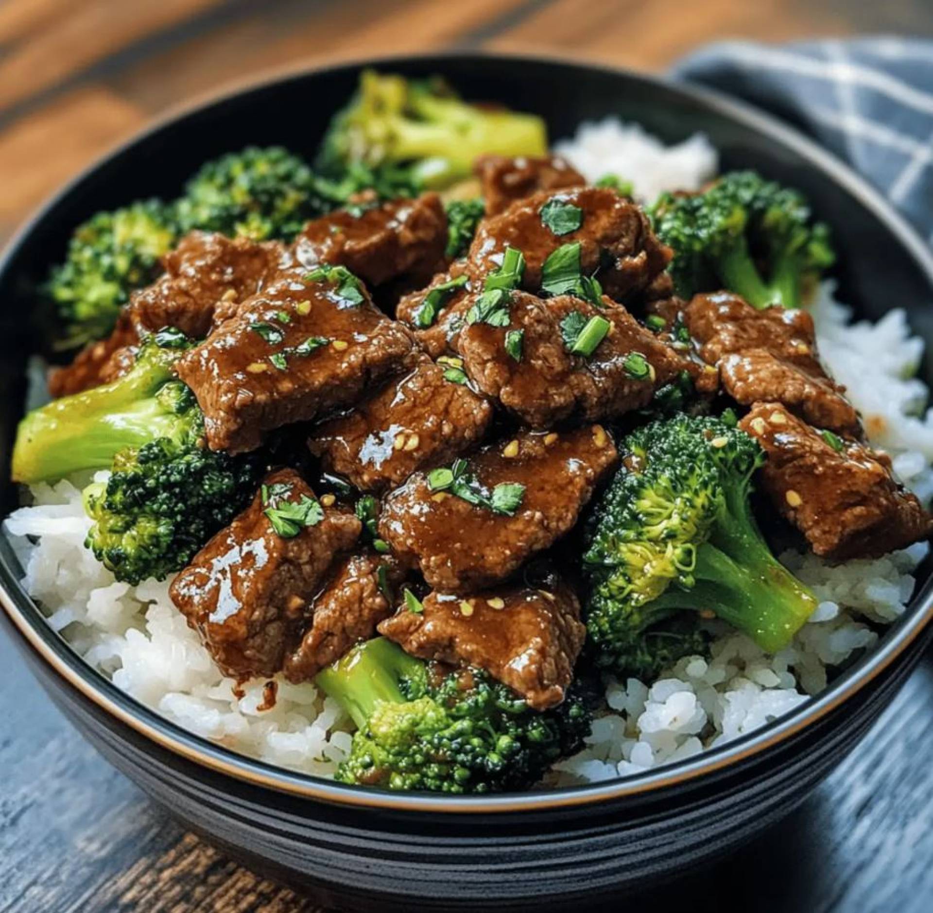 Beef & Broccoli Protein Bowl